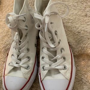 White high top converse